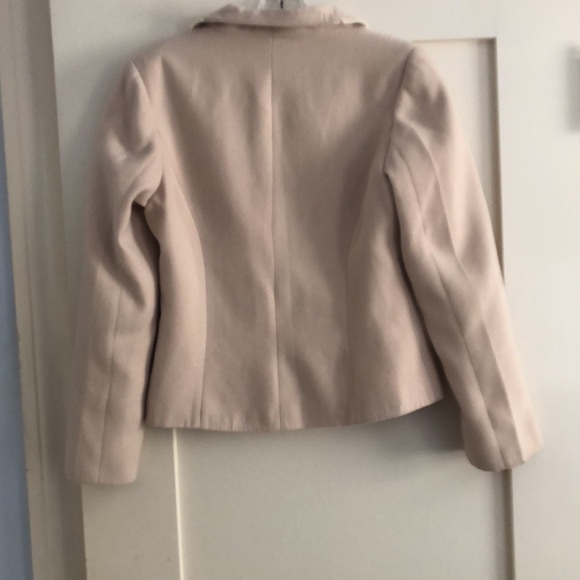 Beautiful Fendi 100% Cashmere Jacket Women’s Zip Up Medium M Beige Cream Neutral - Picture 7 of 9